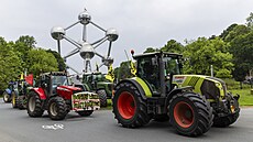 Farmá�i své protesty na�asovali t�sn� p�ed volby do Evropského parlamentu (4....