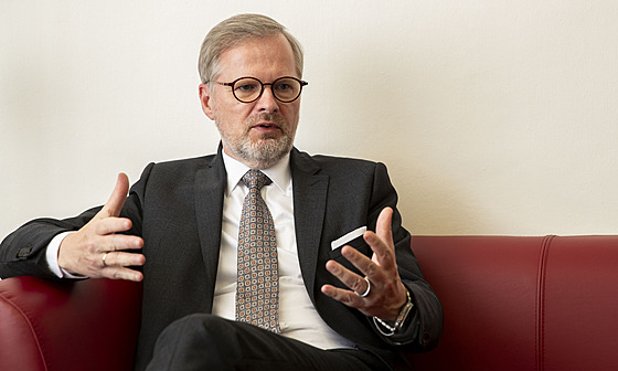 Premiér Petr Fiala