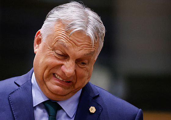 Sedmadvacet lídr Evropské unie se v pondlí veer selo v Bruselu, aby...