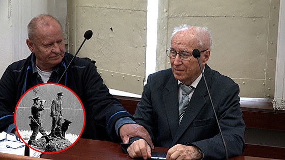 P�ed soudem stanul devadesátiletý bývalý vysoký funkcioná� pohrani�ní strá�e...