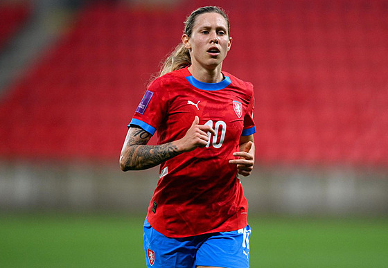 Kateina Svitková v dresu eské reprezentace