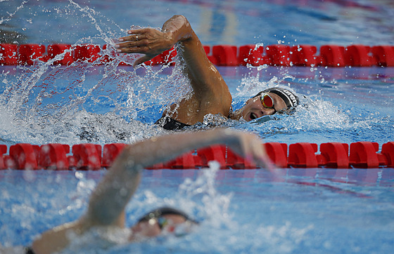 eská plavkyn Barbora Seemanová na evropském ampionátu v Blehrad