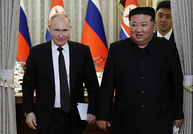 Putin nepopřel nasazení vojáků z KLDR, chce změnit rozšiřování NATO
