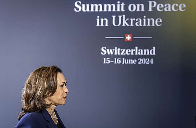 Začíná mírová konference o Ukrajině, Harrisová oznámila další finanční pomoc