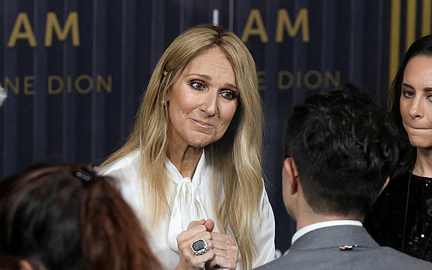Nemocná Céline Dion se ukázala na veřejnosti. Plakala dojetím
