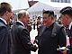 Ruský prezident Vladimir Putin a severokorejský vdce Kim ong-un se úastní...