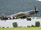 Pr�zkumný Spitfire FR Mk.XIV. Provozovatelem letounu je W Air Collection,...