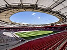 Stadion ve Stuttgartu nese sponzorský název MHPArena, známý byl jako...