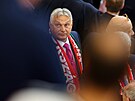 Na zápas Nmecka s Maarskem dorazil také maarský premiér Viktor Orbán.