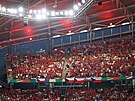 etí fanouci v Lipsku bhem zápasu s Portugalskem.