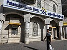 Poboka banky v Rafáhu (3. dubna 2024)