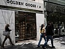 Prodejna znaky Golden Goose v nákupní tvrti Magnificent Mile v americkém...