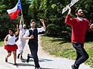 Z inscenace z dílny Malého divadla Úpln celá eská historie