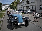 Promenda pipomnla prvorepublikov asy Jubilejn kolonie v Ostrav. Vedle...