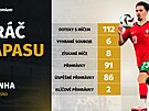 Mu� zápasu Portugalsko - �esko, zálo�ník Vitinha.