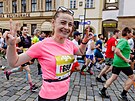 Olomouck ulice opt zaplnili bci, kte vyrazili na tra plmaratonu.