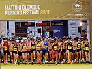 Olomouck ulice opt zaplnili bci, kte vyrazili na tra plmaratonu.