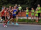 Olomouck ulice opt zaplnili bci, kte vyrazili na tra plmaratonu,...