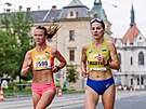 Olomouck ulice opt zaplnili bci, kte vyrazili na tra plmaratonu.