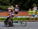 Na tra olomouckho plmaratonu vyrazili nejen bci.