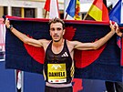 Vtzem olomouckho plmaratonu 2024 se stal Daniele D'Onofrio s asem 1:04:56.