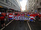 Tisíce eských fanouk vyrazilo do Lipska podpoit reprezentaci. Náladu jim...