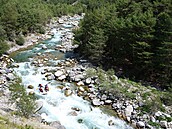 eka Guil ve Francouzských Alpách (30. ervence 2020)