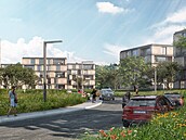 Zlín chystá výstavbu v lokalit Boncký rybník.