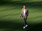 eský fotbalista Jan Kuchta ped zápasem s Portugalskem