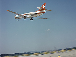 Sud Aviation SE-210 Caravelle III spole�nosti Swissair, rok 1964
