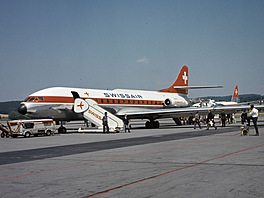 Sud Aviation SE-210 Caravelle III spole�nosti Swissair