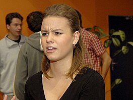 V seriálu Sola�íková dospívala, poznávala první lásky.