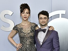Erin Darke a Daniel Radcliffe na Tony Awards v New Yorku (16. ervna 2024)