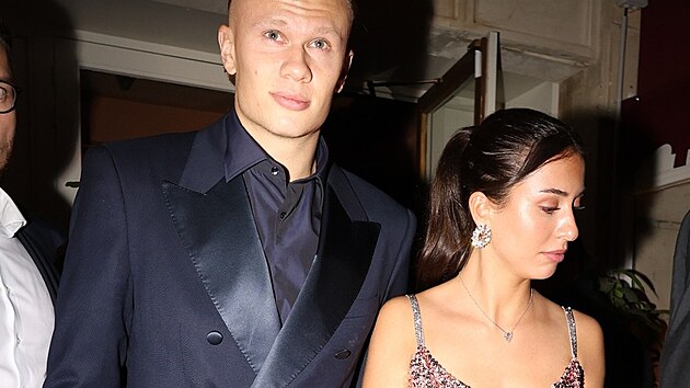 Erling Haaland a jeho partnerka Isabel Haugseng Johansenov�