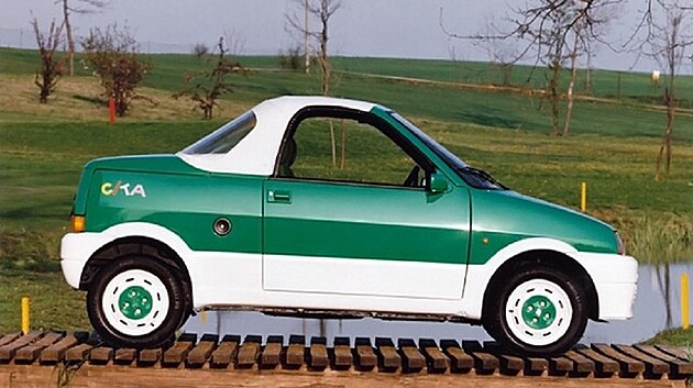 Fiat Cita - prototyp odvozen� z Fiatu Cinquecento, design Stola