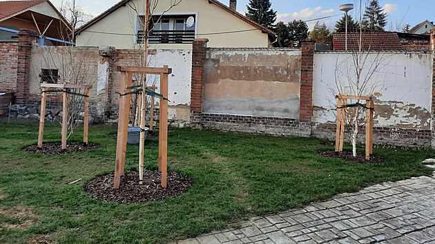 A takto se na zahrad zanalo s vsadbou  duben 2021.