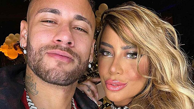 Neymar da Silva Santos Júnior a jeho sestra Rafaella Santosová (2024)