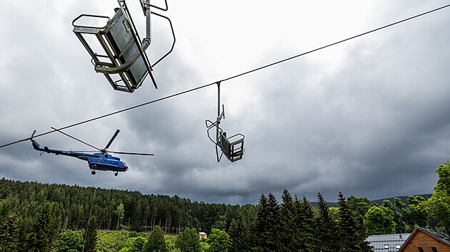 Skicentrum v Detnm buduje estisedakovou lanovku v arelu Marta I.