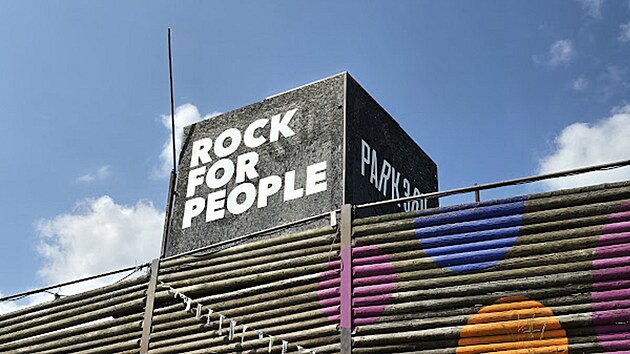 Ppravy festivalu Rock for People (5. ervna 2024)