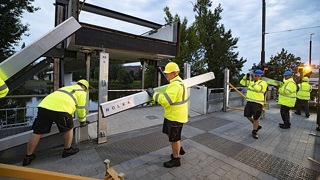 Zkuebn zdvih tvanick lvky a test protipovodovch opaten (13. ervna 2024)