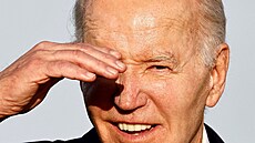 Americký prezident Joe Biden na summitu G7 v Itálii (13. ervna 2024)