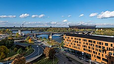 Apartmány s výhledem na eku i Národní stadion