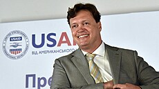 Dmytro Seni�enko v dob�, kdy vládl ukrajinskému Fondu státního majetku. Nyní se...
