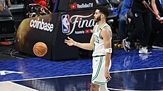 Jayson Tatum z Boston Celtics ve finále NBA.