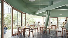 Praha 10 oznámila vítze architektonické soute na zahradní restauraci s...