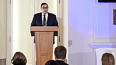 Ministr zahrani�ních v�cí Jan Lipavský (Piráti) zahájil desátý ro�ník Pra�ského...