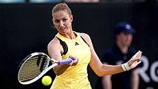 Karolína Plíková ve finále turnaje v Nottinghamu