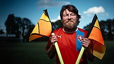 Leo Noha. Fotbalu rozumí, i kdy v Okresním peboru hrál sportovní...