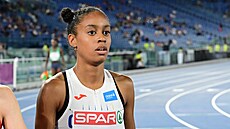 Lurdes Gloria Manuel po finále �tvrtky na mistrovství Evropy.