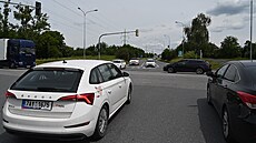 Klíová kiovatka nedaleko dálnice na zaátku Otrokovic se zmní.